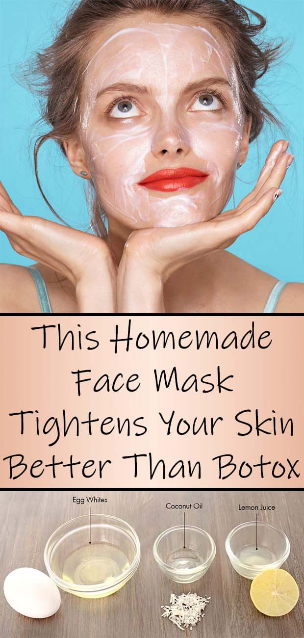 Home Made Face Mask Tightens The Skin Better Than Botox - Home Made Face Mask Tightens The Skin Better Than Botox -   15 beauty Mask ideas