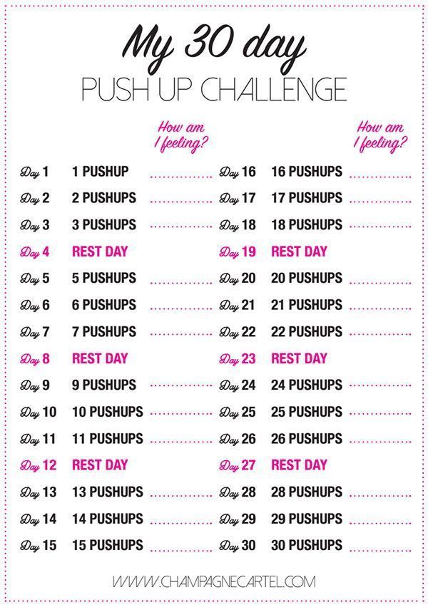 30 day pushup challenge for beginners - Champagne Cartel - 30 day pushup challenge for beginners - Champagne Cartel -   15 beginner fitness Goals ideas