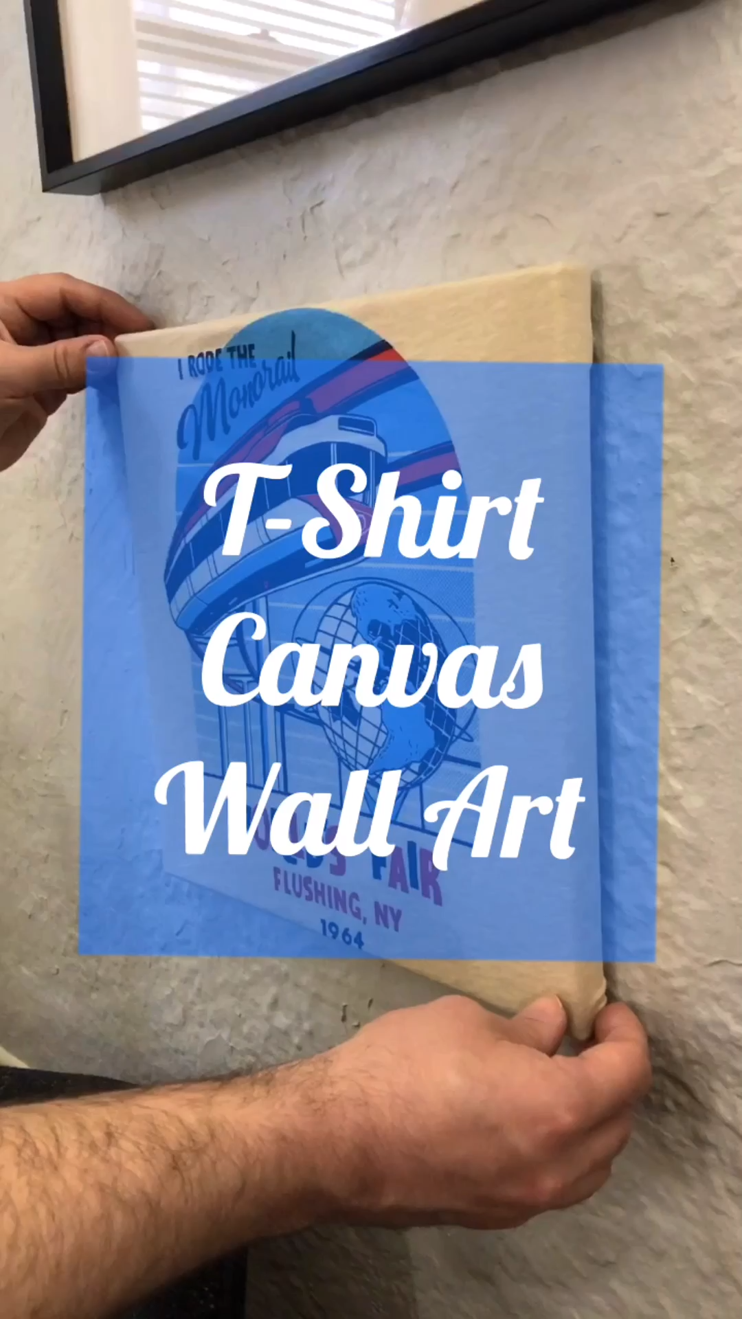 Upcycled T-Shirt Canvas Wall Art - Upcycled T-Shirt Canvas Wall Art -   15 diy 100 inspiration ideas