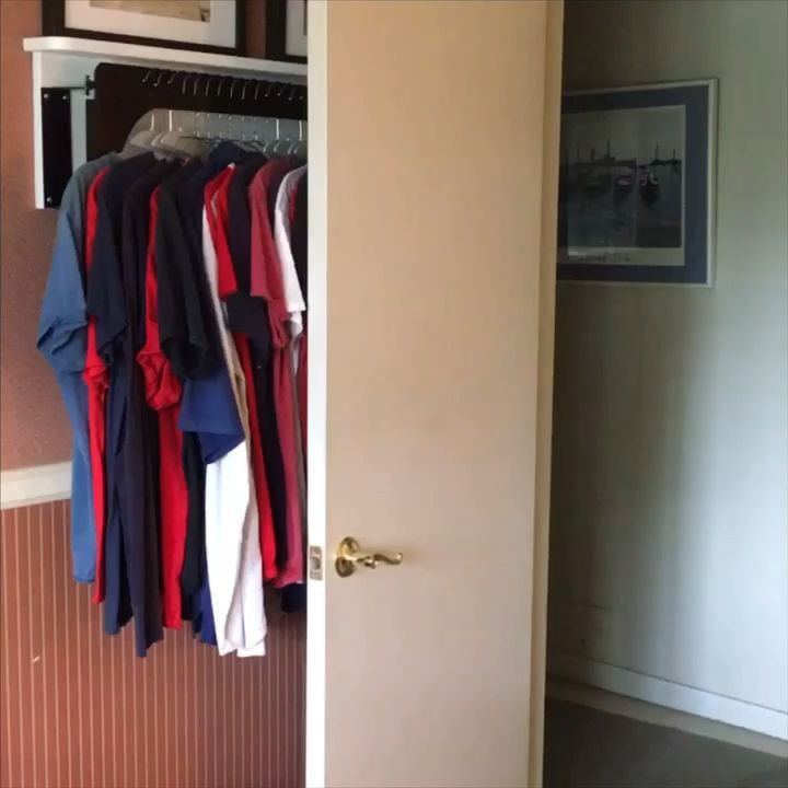 Game changing new clothing rack - Game changing new clothing rack -   15 diy Apartment closet ideas