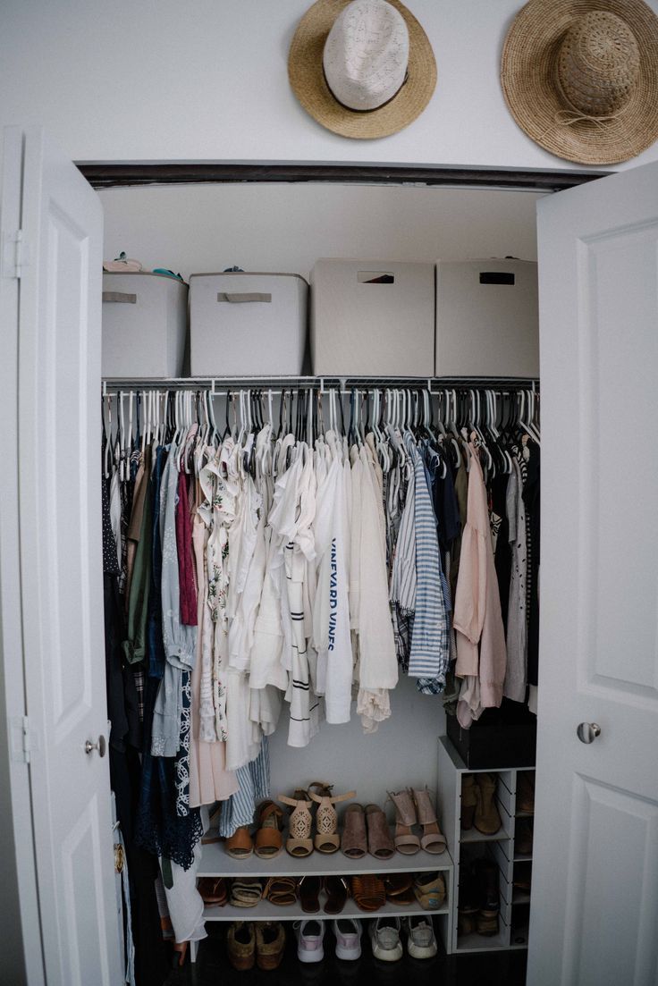 15 diy Apartment closet ideas