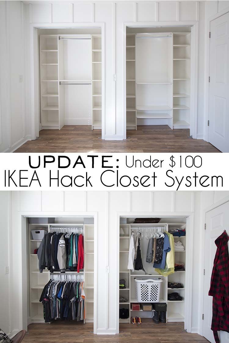 IKEA Hack DIY Closet System | UPDATE - Southern Revivals - IKEA Hack DIY Closet System | UPDATE - Southern Revivals -   15 diy Apartment closet ideas