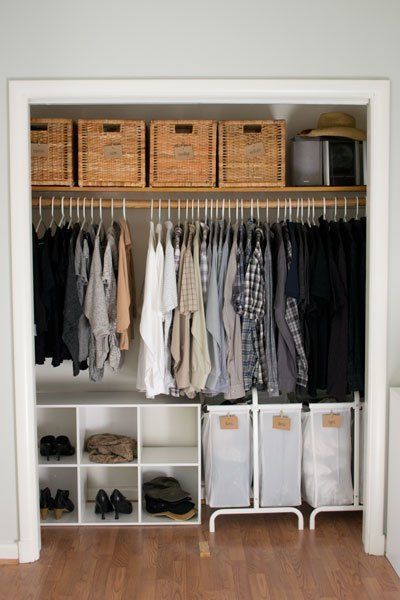 Seriously Useful Apartment-Friendly Closet Organization Ideas for Renters - Seriously Useful Apartment-Friendly Closet Organization Ideas for Renters -   15 diy Apartment closet ideas