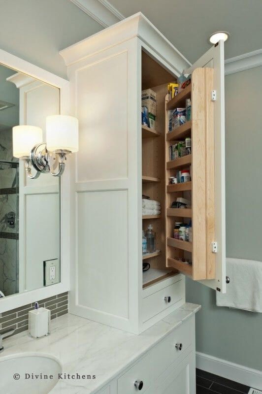 15 diy Bathroom cabinet ideas