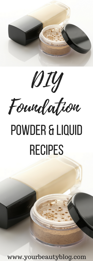 DIY Foundation Recipe Powder and Liquid - DIY Foundation Recipe Powder and Liquid -   15 diy Beauty tricks ideas