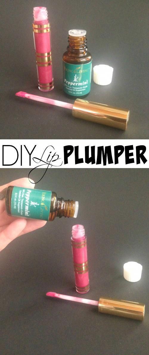 DIY Homemade Lip Plumper Using Essential Oils! - DIY Homemade Lip Plumper Using Essential Oils! -   15 diy Beauty tricks ideas