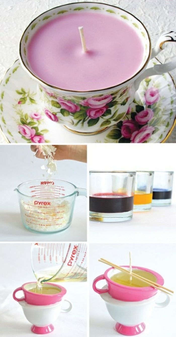 15 diy Candles step by step ideas