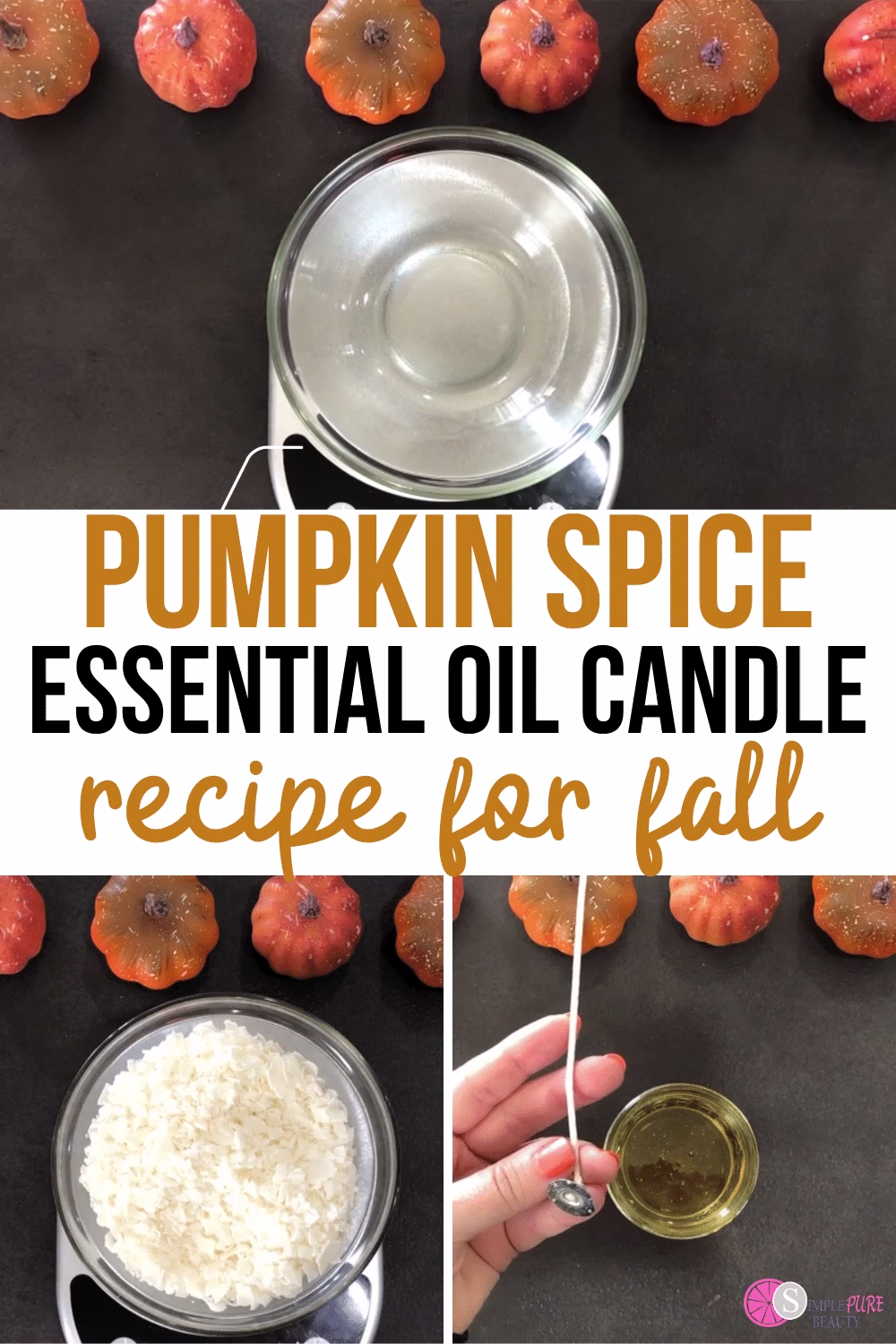 Pumpkin Spice Essential Oil Candle Recipe for FALL - Pumpkin Spice Essential Oil Candle Recipe for FALL -   15 diy Candles step by step ideas