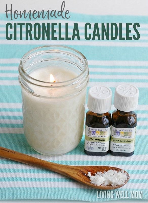 How to Make Easy Homemade Citronella Candles - How to Make Easy Homemade Citronella Candles -   15 diy Candles step by step ideas