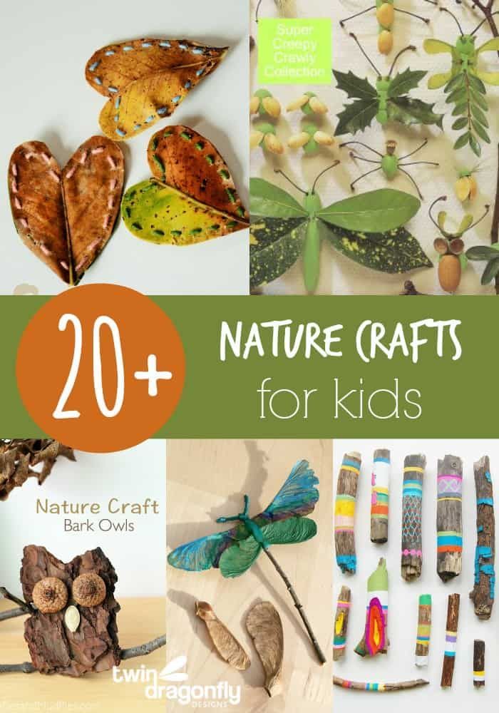 20+ Nature Crafts for Kids to Make » Homemade Heather - 20+ Nature Crafts for Kids to Make » Homemade Heather -   15 diy Kids nature ideas