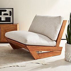 Sunset Teak Lounge Chair + Reviews | CB2 - Sunset Teak Lounge Chair + Reviews | CB2 -   15 diy Muebles sillones ideas