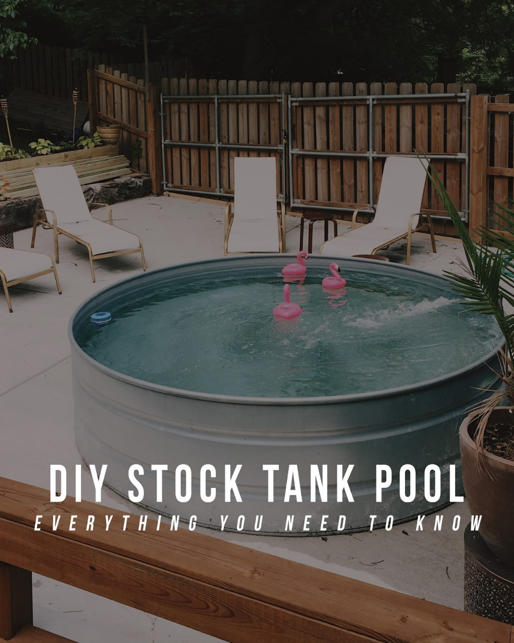 DIY Stock Tank Pool: Everything You Need To Know - DIY Stock Tank Pool: Everything You Need To Know -   15 diy Outdoor pool ideas