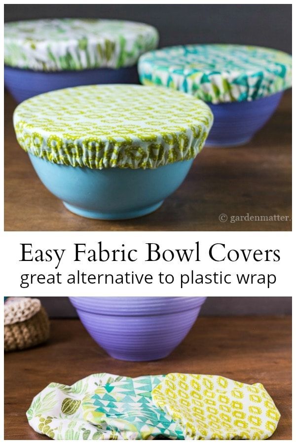 Fabric Bowl Covers Tutorial - Easy Beginner Sewing Project - Fabric Bowl Covers Tutorial - Easy Beginner Sewing Project -   15 diy Presents sewing ideas
