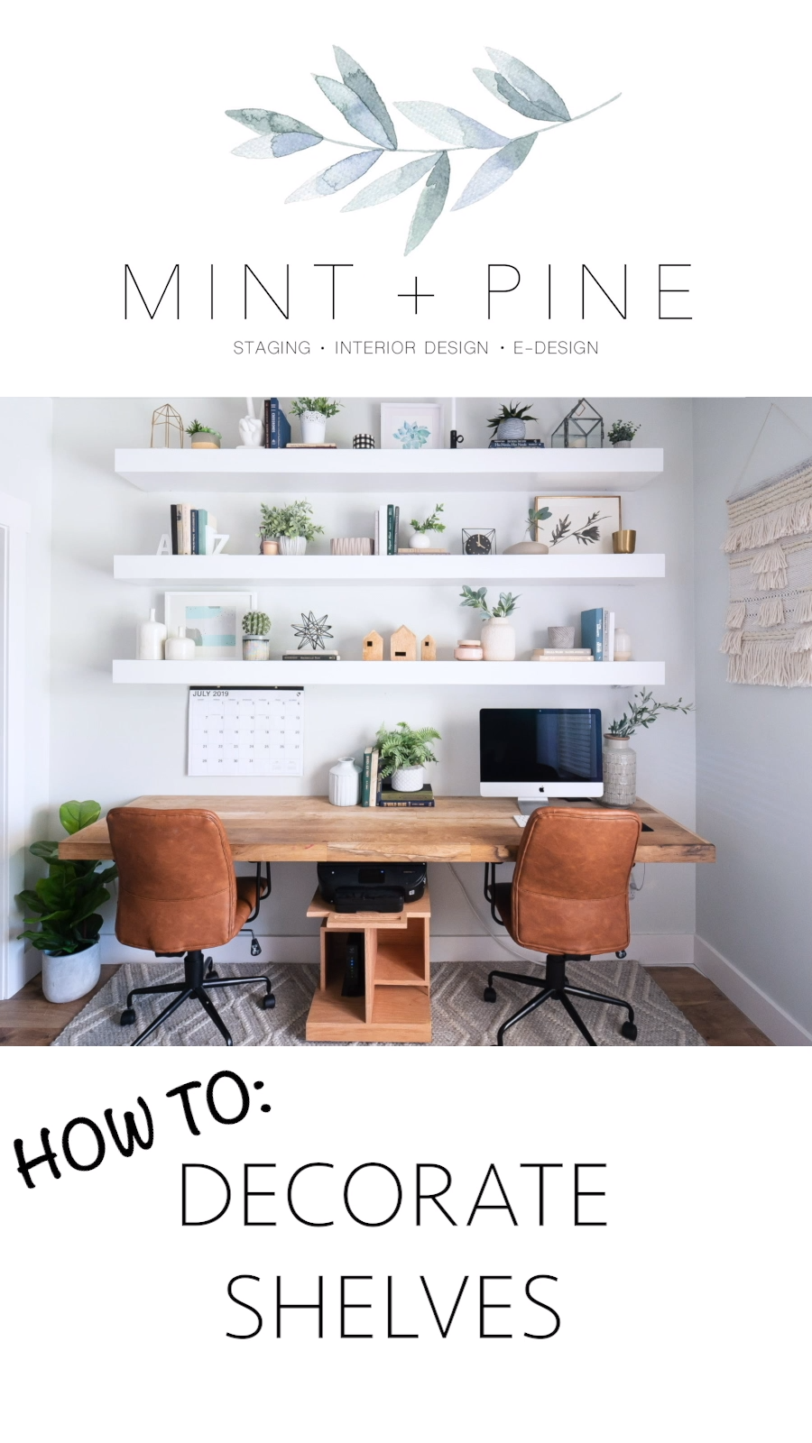 15 diy Shelves desk ideas