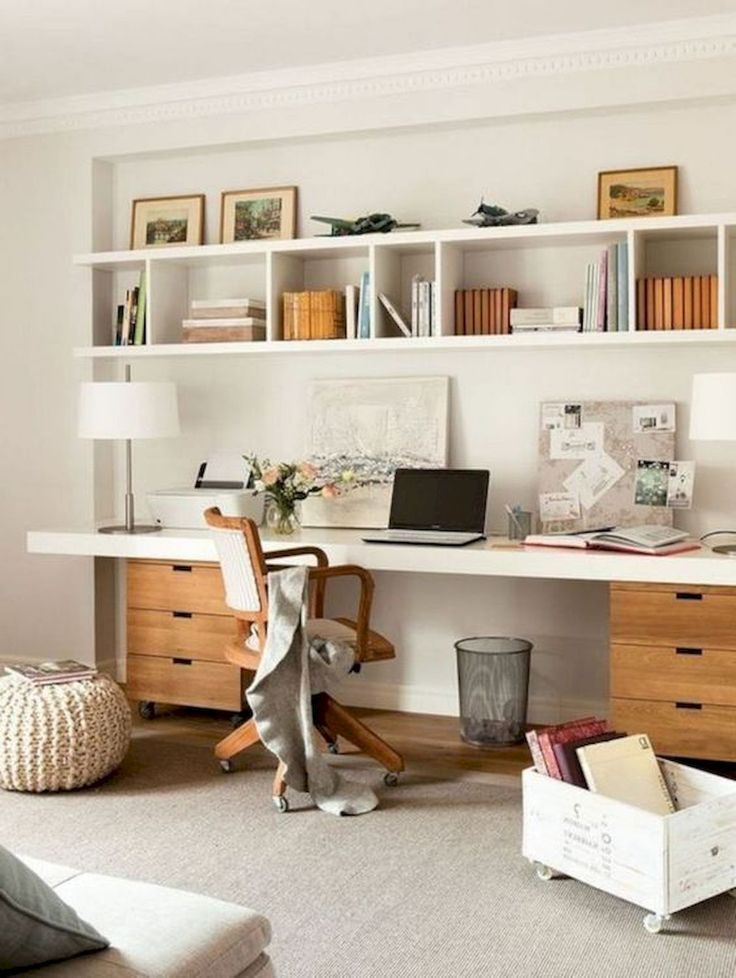 55 Incredible DIY Office Desk Design Ideas and Decor - Office Desk - Ideas of Of...,  #Decor ... - 55 Incredible DIY Office Desk Design Ideas and Decor - Office Desk - Ideas of Of...,  #Decor ... -   15 diy Shelves desk ideas