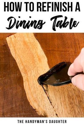 How to Refinish a Table - Two Ways - How to Refinish a Table - Two Ways -   15 diy Table refinishing ideas