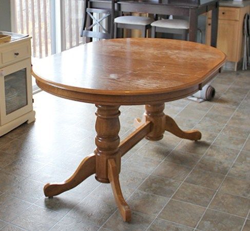 Refinish a dining table DIY style - Refinish a dining table DIY style -   15 diy Table refinishing ideas