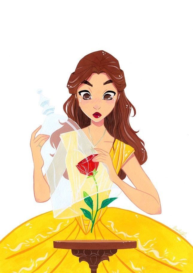 Exclusive: Enchanting Beauty and the Beast Art From Our Gallery Nucleus Show Will Call to Your Inner Bookworm - Exclusive: Enchanting Beauty and the Beast Art From Our Gallery Nucleus Show Will Call to Your Inner Bookworm -   beauty And The Beast fan art