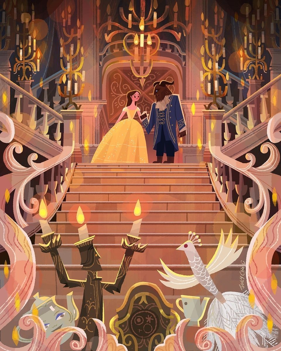 Exclusive: Enchanting Beauty and the Beast Art From Our Gallery Nucleus Show Will Call to Your Inner Bookworm - Exclusive: Enchanting Beauty and the Beast Art From Our Gallery Nucleus Show Will Call to Your Inner Bookworm -   16 beauty And The Beast fan art ideas