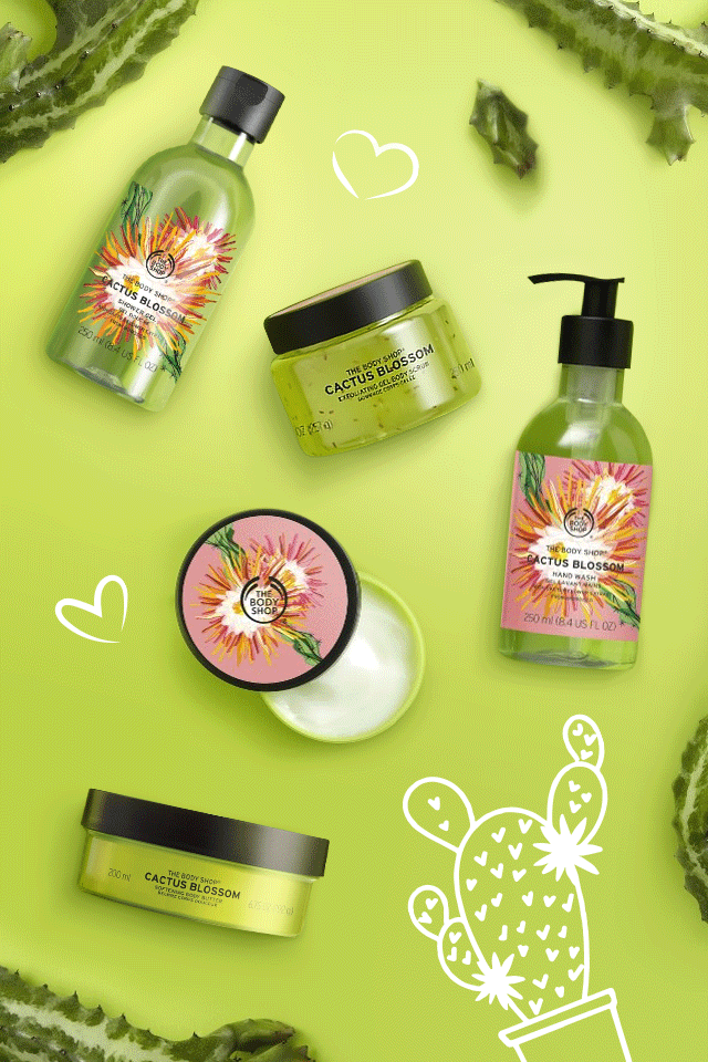 Win: Cactus Blossom Special von The Body Shop - Sonrisa - Win: Cactus Blossom Special von The Body Shop - Sonrisa -   16 beauty Products poster ideas