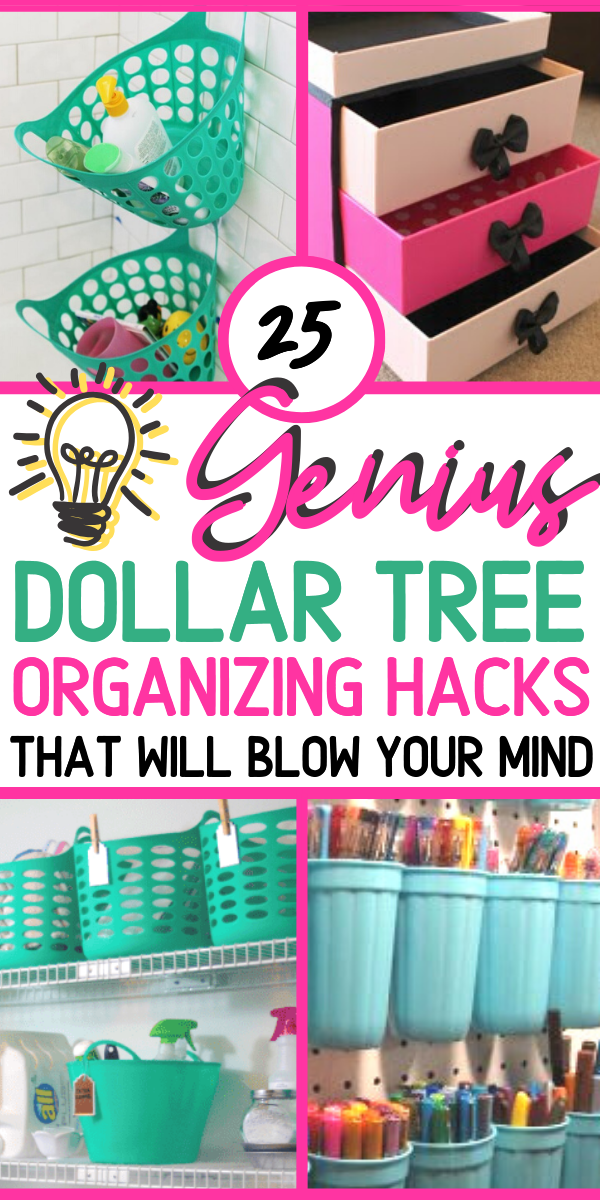 25 Organization Ideas For Home (Dollar Store Organizing Hacks For Storage) - 25 Organization Ideas For Home (Dollar Store Organizing Hacks For Storage) -   16 diy Apartment crafts ideas