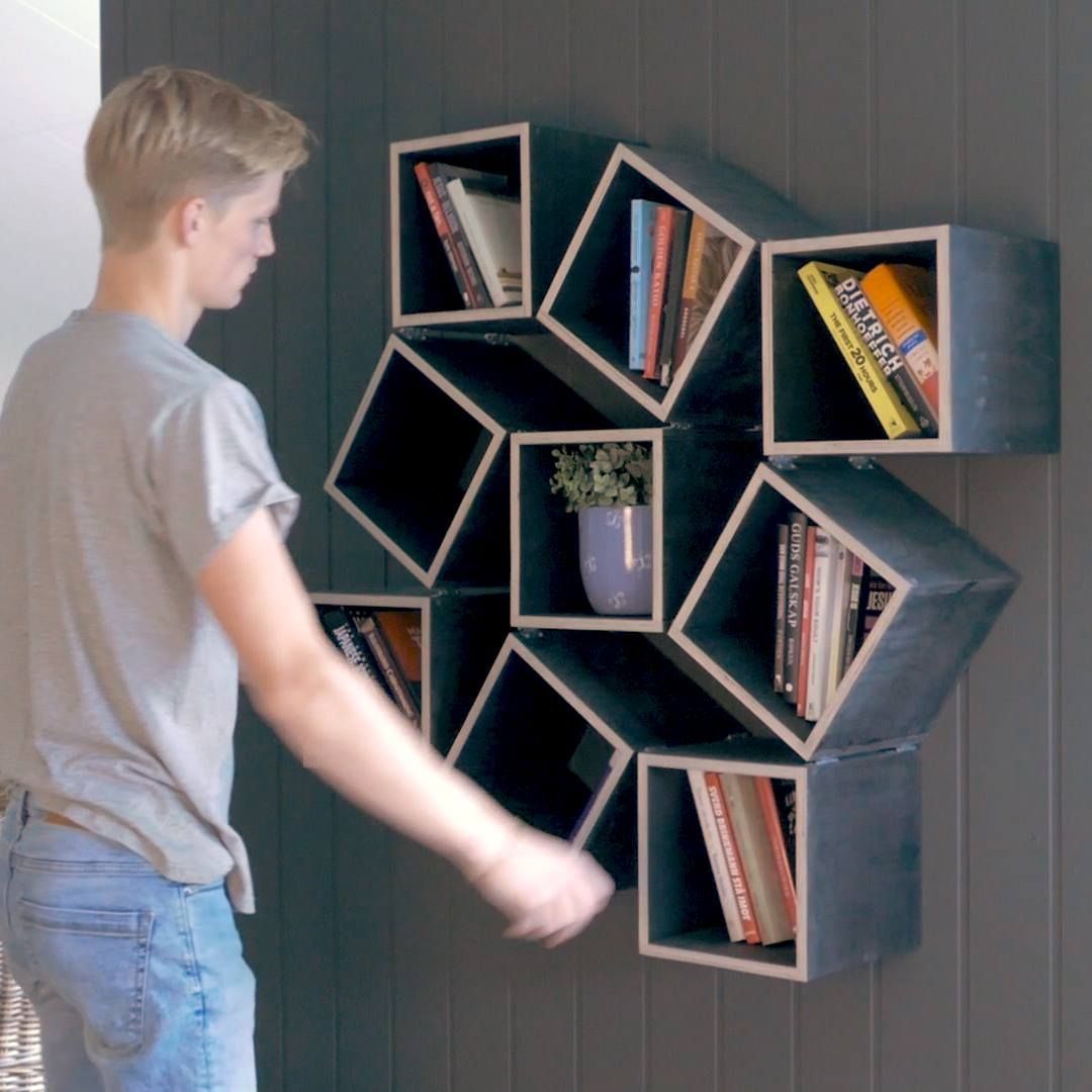 This bookshelf can transform - This bookshelf can transform -   16 diy Bookshelf metal ideas