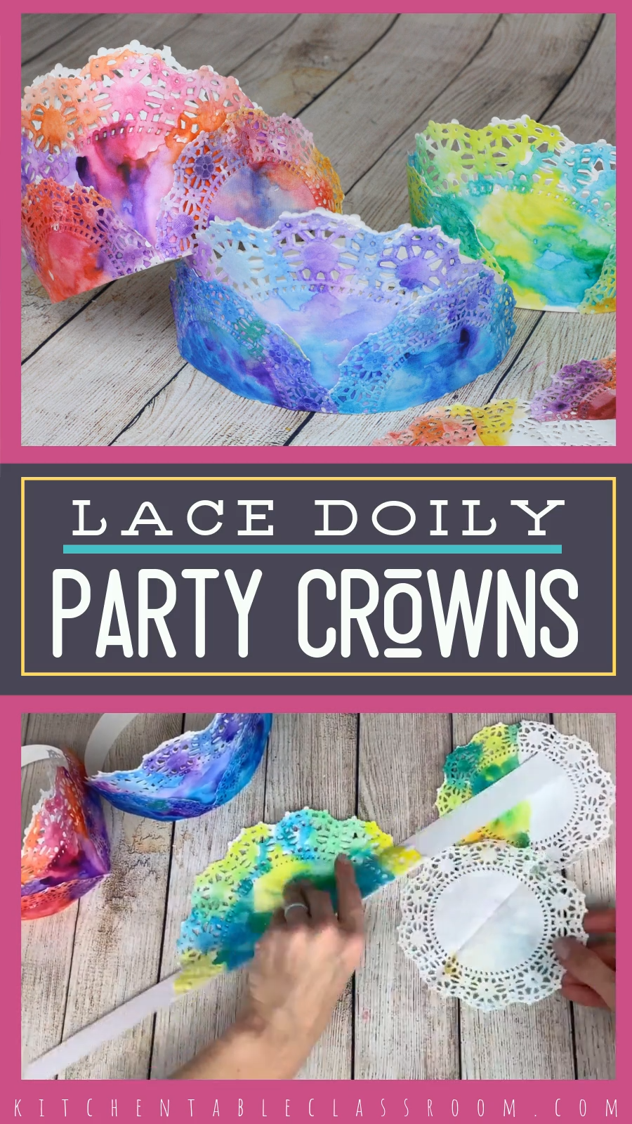 DIY Lace Crowns - DIY Lace Crowns -   16 diy Crafts for tweens ideas