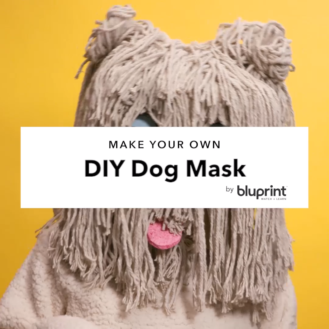 Make Your Own DIY Dog Mask - Make Your Own DIY Dog Mask -   16 diy Dog costume ideas
