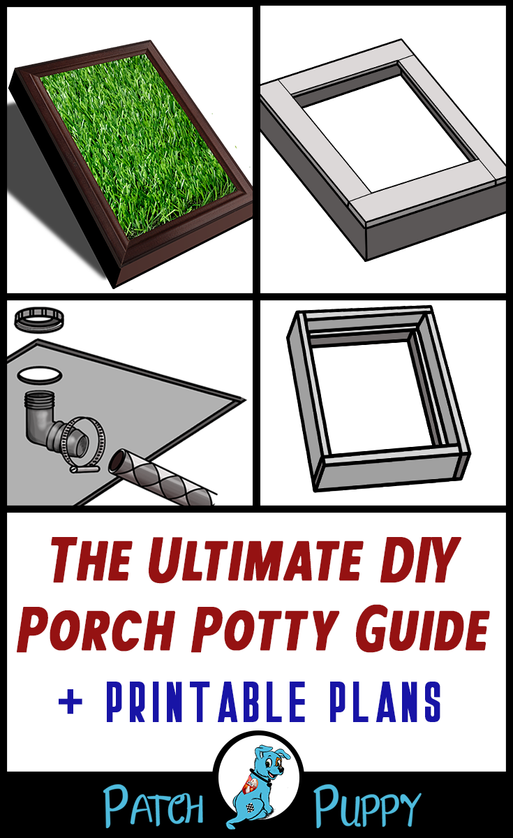 The Ultimate DIY Porch Potty Guide + Printable Plans - The Ultimate DIY Porch Potty Guide + Printable Plans -   16 diy Dog potty ideas