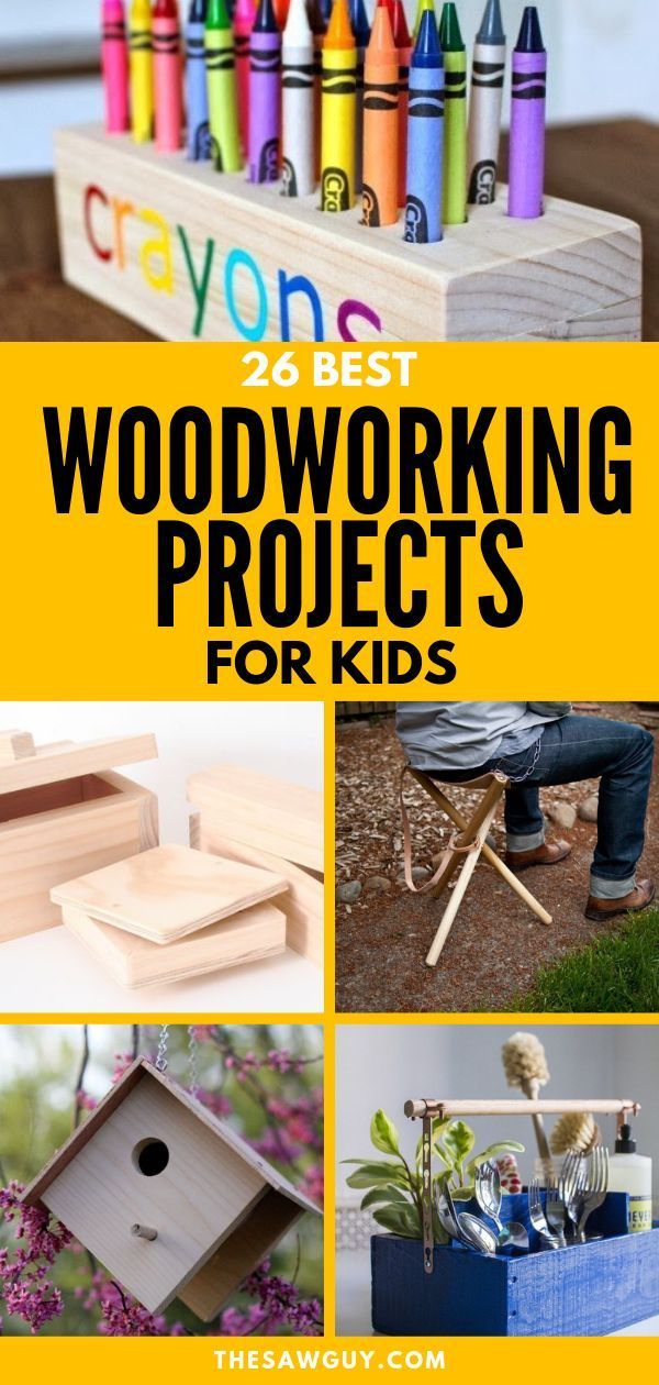 26 Of The Best Woodworking Projects For Kids - The Saw Guy - Saw Reviews and DIY Projects - 26 Of The Best Woodworking Projects For Kids - The Saw Guy - Saw Reviews and DIY Projects -   16 diy Kids wood ideas
