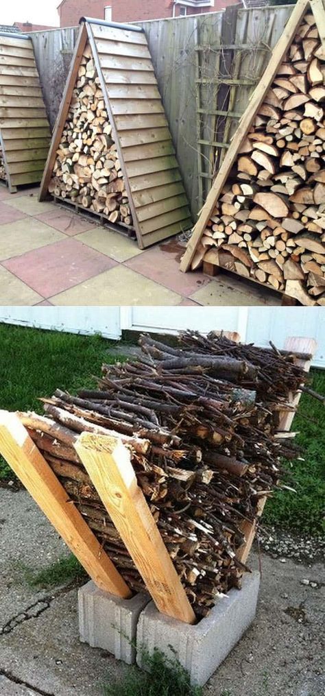 15 Fab Firewood Rack & Best Storage Ideas! - 15 Fab Firewood Rack & Best Storage Ideas! -   16 diy Outdoor gifts ideas