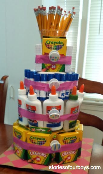 16 diy School Supplies cake ideas