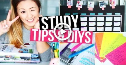 5 Study DIYs & Tips to Stay Organized at School! | LaurDIY - 5 Study DIYs & Tips to Stay Organized at School! | LaurDIY -   16 diy School Supplies laurdiy ideas