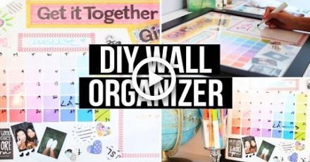DIY Wall Organizer & Back 2 School Giveaway! | LaurDIY - DIY Wall Organizer & Back 2 School Giveaway! | LaurDIY -   16 diy School Supplies laurdiy ideas
