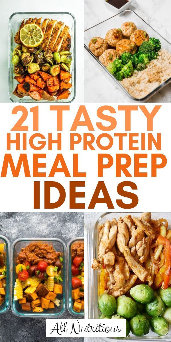 21 Delicious High Protein Meal Prep Recipes - 21 Delicious High Protein Meal Prep Recipes -   16 fitness Meals lunch ideas