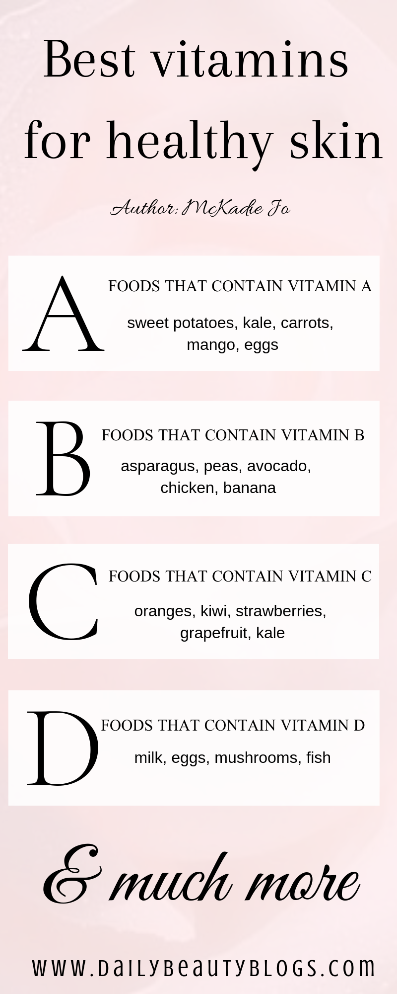 The Top 7 Best Vitamins For Healthy Skin - The Top 7 Best Vitamins For Healthy Skin -   16 healthy beauty Tips ideas