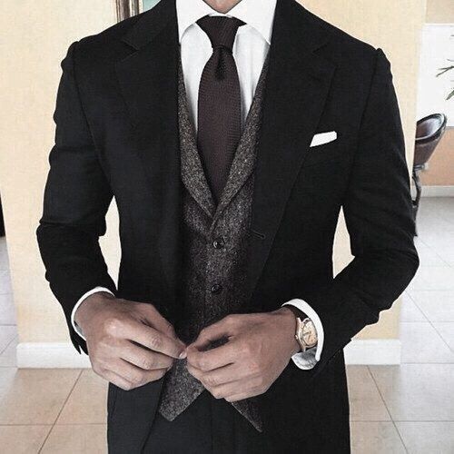 50 Black Suit Styles For Men - Classy Male Fashion Ideas - 50 Black Suit Styles For Men - Classy Male Fashion Ideas -   16 style Mens suit ideas