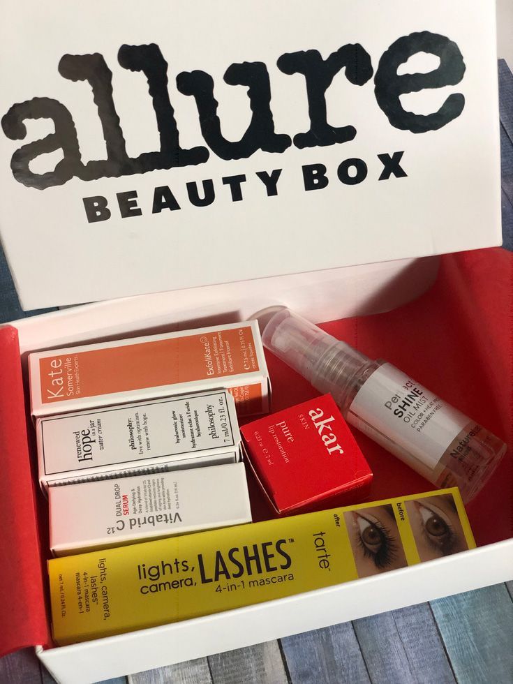 My January Allure Beauty Box - Mom's Blog - My January Allure Beauty Box - Mom's Blog -   17 beauty Box monthly ideas