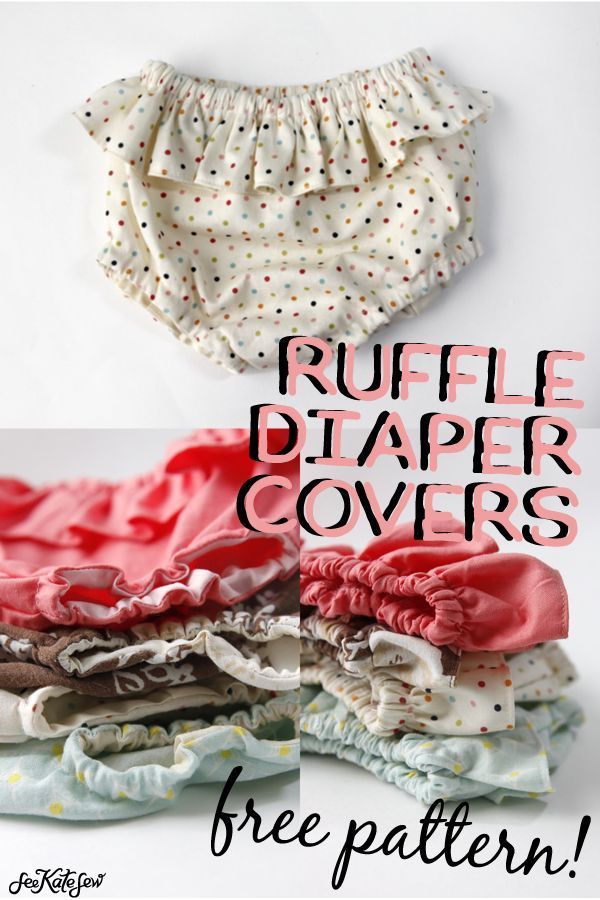 belly + baby // ruffle diaper covers pattern + tutorial - see kate sew - belly + baby // ruffle diaper covers pattern + tutorial - see kate sew -   17 diy Baby sewing ideas