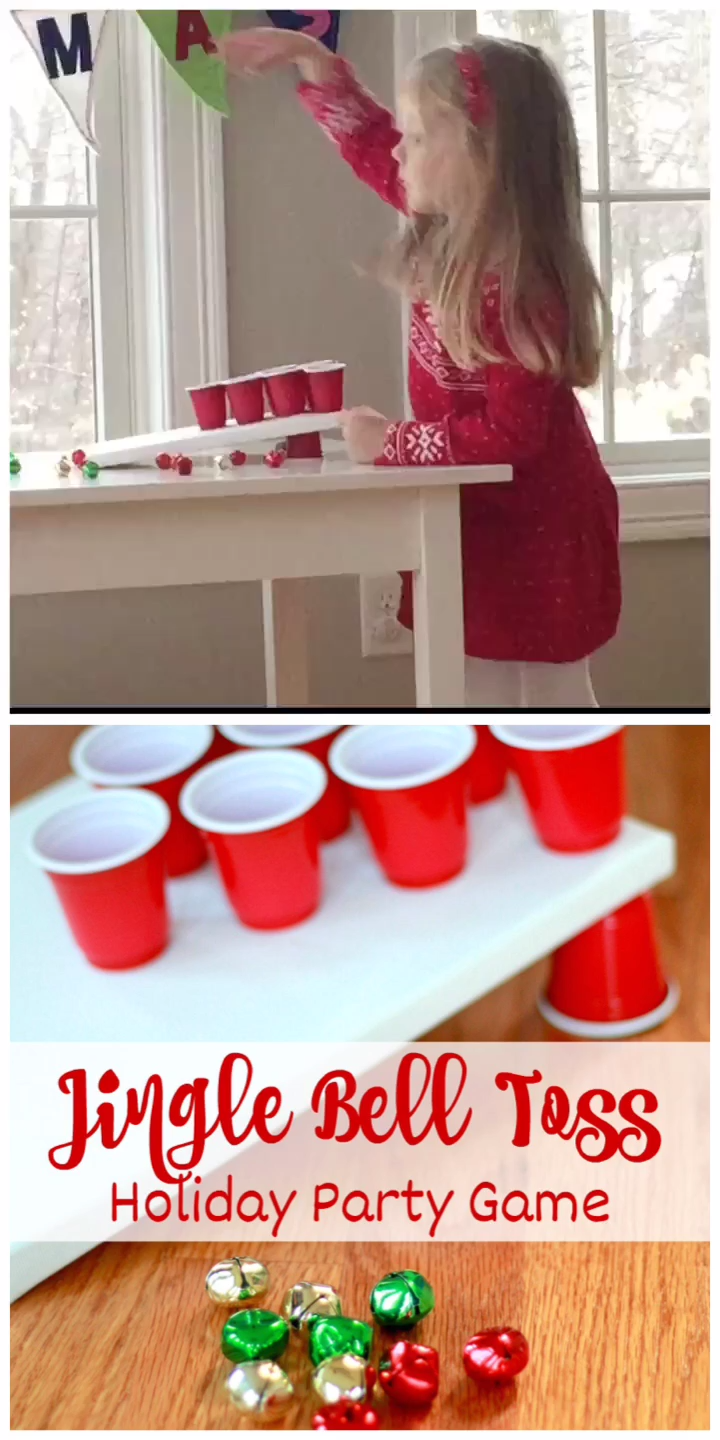 Holiday Party Games - Jingle Bell Toss - Holiday Party Games - Jingle Bell Toss -   17 diy Christmas games ideas