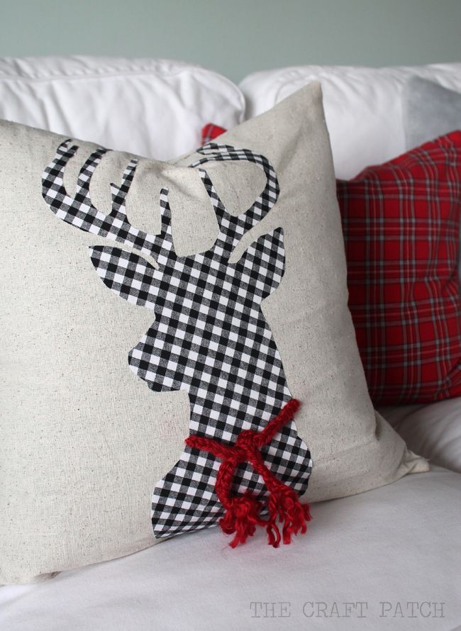 DIY Christmas Pillows - The Craft Patch - DIY Christmas Pillows - The Craft Patch -   17 diy Decorations cojines ideas