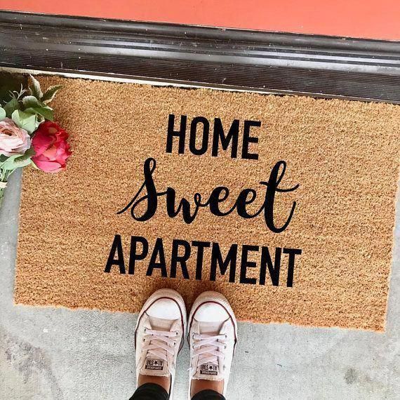 home sweet apartment doormat - 18