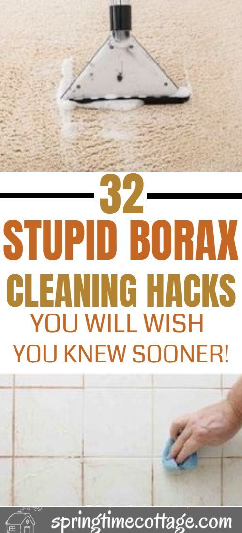 32 Borax cleaning hacks you will wish you knew sooner - 32 Borax cleaning hacks you will wish you knew sooner -   17 diy House hacks ideas