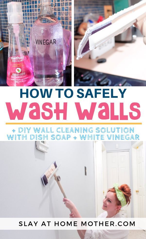 How To Clean Walls Without Removing Or Discoloring Paint - How To Clean Walls Without Removing Or Discoloring Paint -   17 diy House hacks ideas