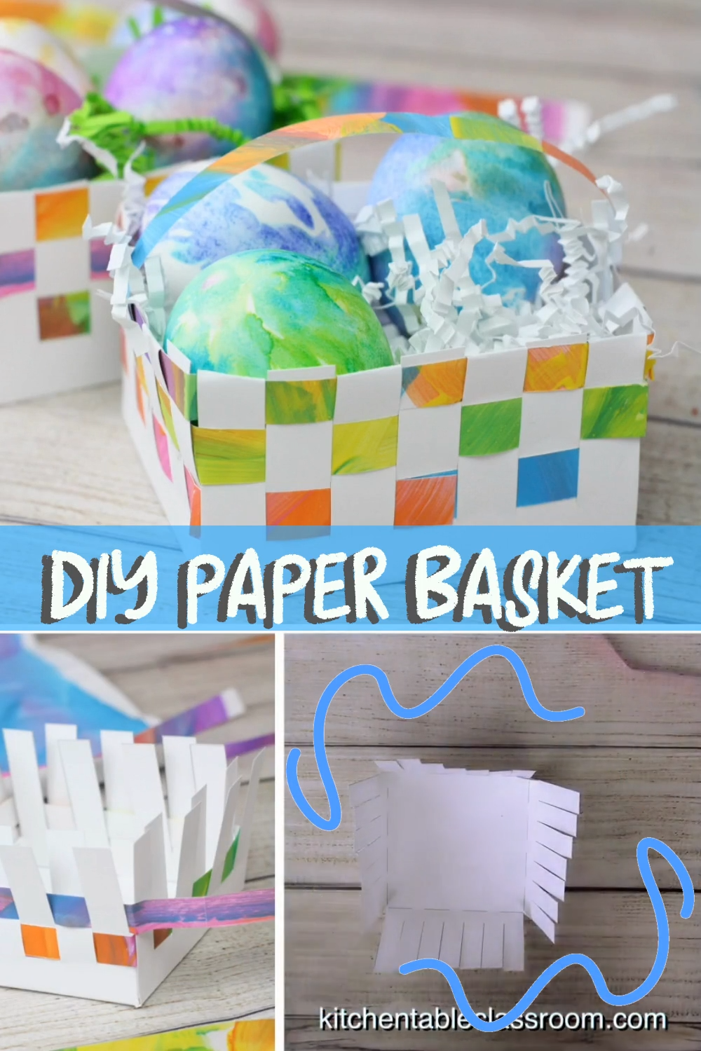 DIY Woven Paper Basket - DIY Woven Paper Basket -   17 diy Paper basket ideas
