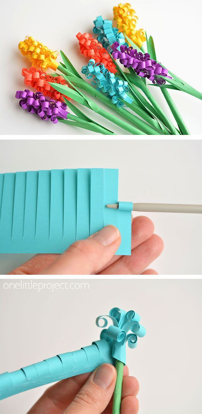 How to Make Paper Hyacinth Flowers - How to Make Paper Hyacinth Flowers -   17 diy Paper crafts ideas