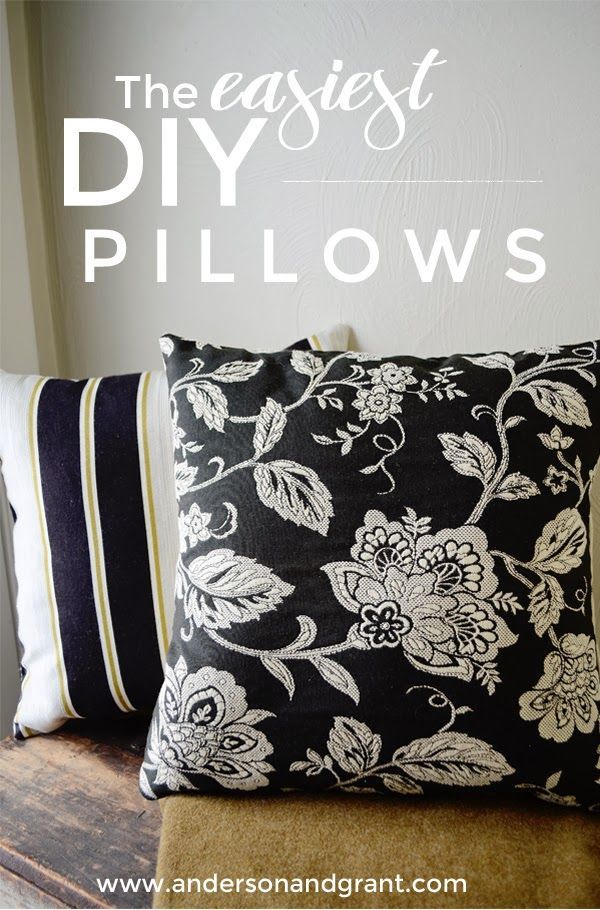 The Easiest Way to Make Your Own Decorative Pillows - The Easiest Way to Make Your Own Decorative Pillows -   17 diy Pillows decorative ideas