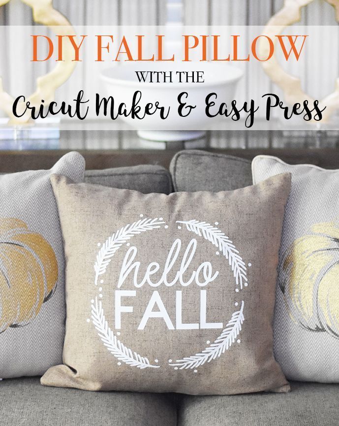 Make a DIY Fall Pillow - Cricut EasyPress - Pineapple Paper Co. - Make a DIY Fall Pillow - Cricut EasyPress - Pineapple Paper Co. -   17 diy Pillows designs ideas