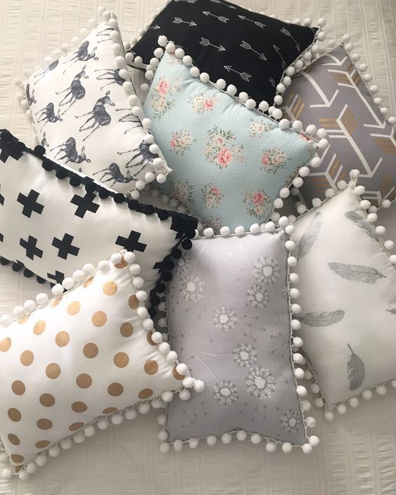 50 Cute Decorative Pillows Designs - 50 Cute Decorative Pillows Designs -   17 diy Pillows designs ideas