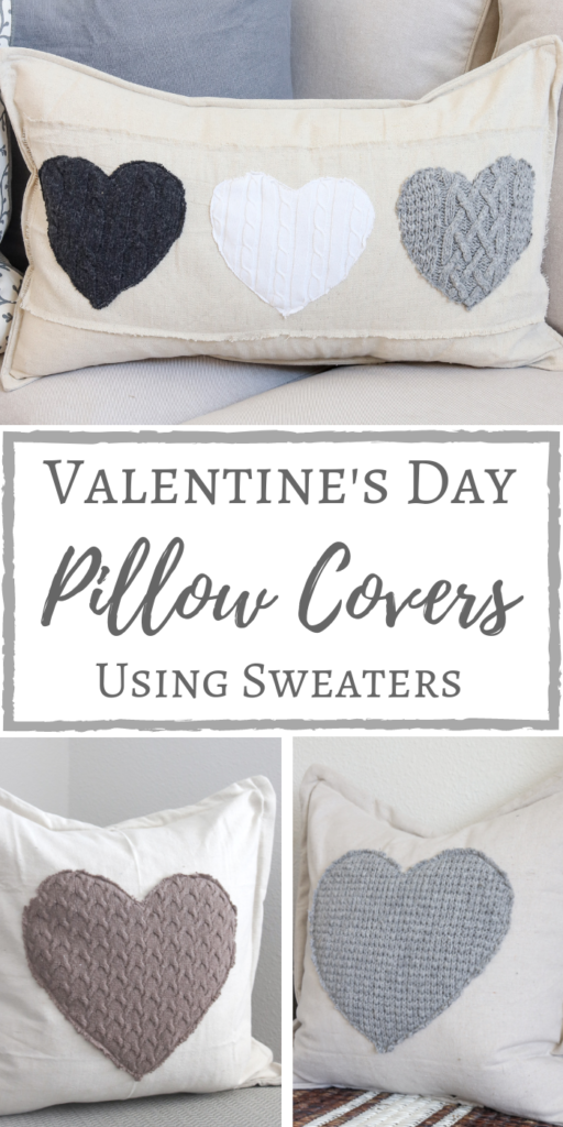 DIY Valentine's Day Pillow Covers Using Sweaters | Simply Beautiful By Angela - DIY Valentine's Day Pillow Covers Using Sweaters | Simply Beautiful By Angela -   17 diy Pillows designs ideas